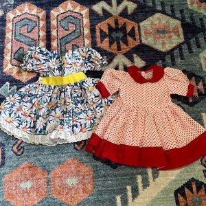 Handmade dresses for 18 inch doll